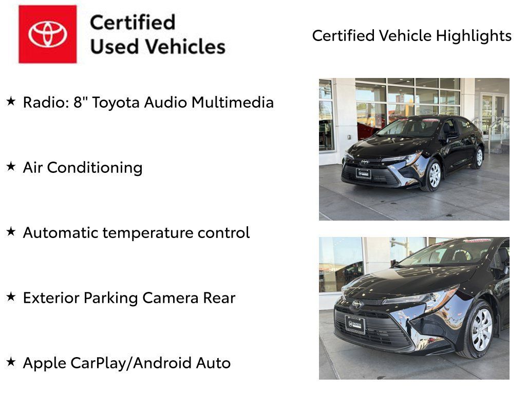 Certified 2026 Toyota Corolla LE FWD image 7