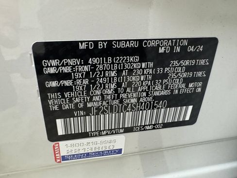 Used 2025 Subaru Forester Touring AWD/4WD image 35