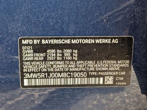 Used 2021 BMW 330i Sedan w/ Convenience Package RWD image 29
