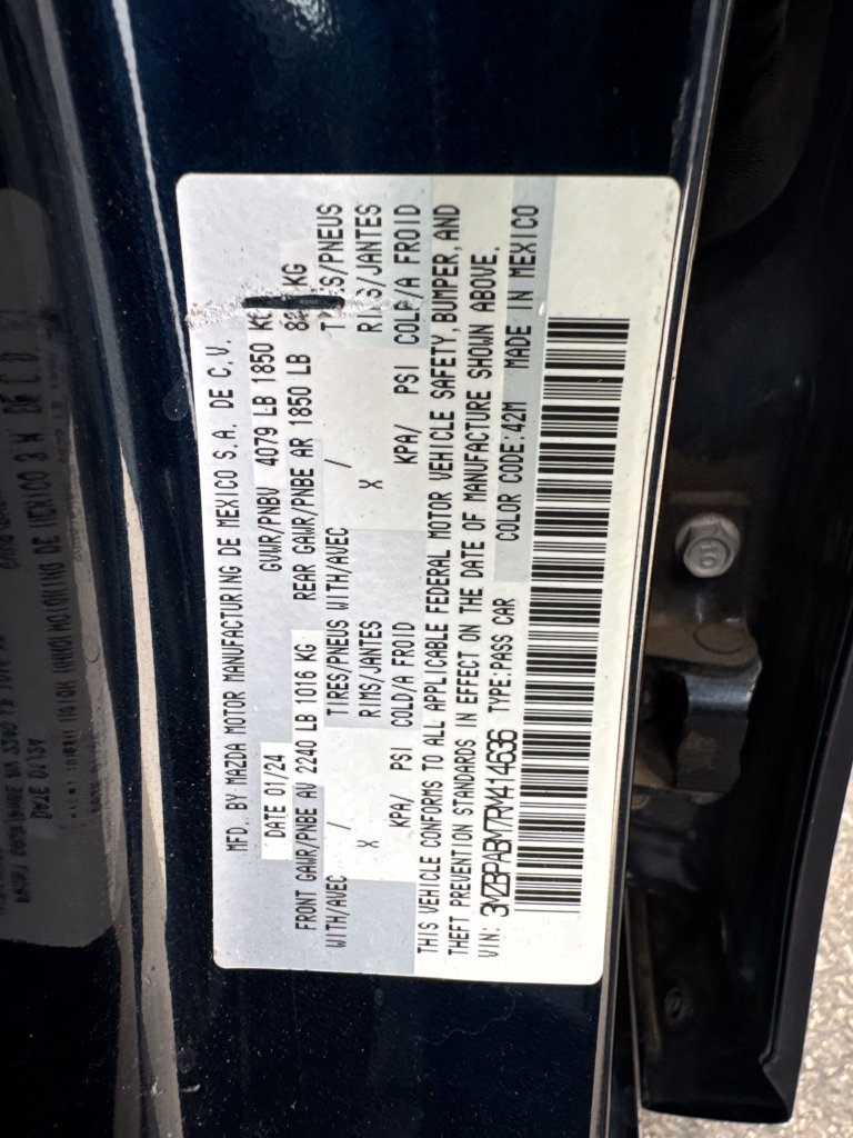 Used 2024 MAZDA MAZDA3 s FWD image 22