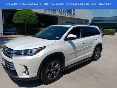 Used 2018 Toyota Highlander Limited Platinum AWD/4WD image 1
