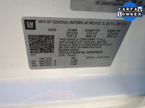 Used 2020 Chevrolet Silverado 1500 W/T w/ WT Value Package image 30