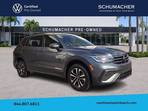 Certified 2022 Volkswagen Tiguan S w/ IQ.Drive Package image 1