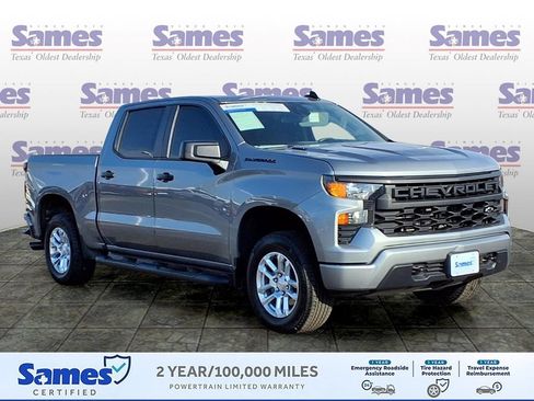 Used 2026 Chevrolet Silverado 1500 Custom w/ Turbomax Blackout Package RWD image 1