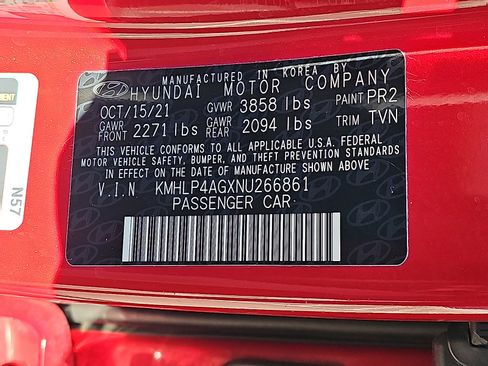 Used 2022 Hyundai Elantra Limited image 28