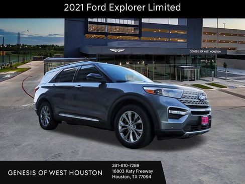 Used 2021 Ford Explorer Limited w/ Equipment Group 301A RWD image 1