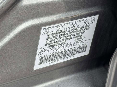Used 2021 Nissan Sentra SR w/ Electronics Package image 24