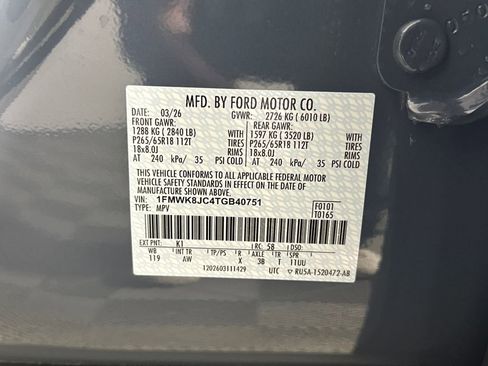 New 2026 Ford Explorer Tremor image 12