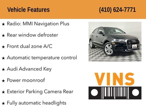 Used 2017 Audi Q3 2.0T Premium AWD/4WD image 5