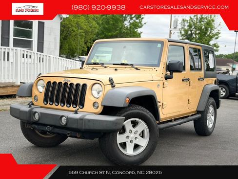 Used 2014 Jeep Wrangler Unlimited Sport w/ Quick Order Package 24S AWD/4WD image 1