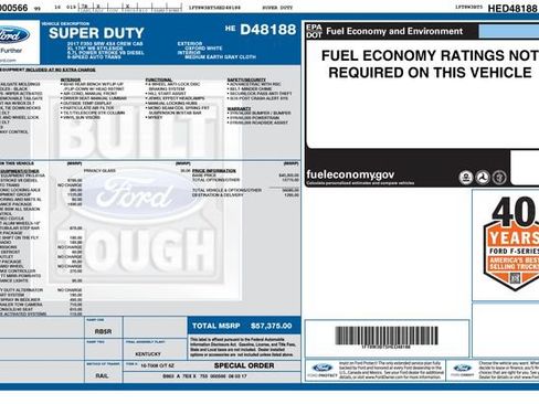 Used 2017 Ford F350 XL w/ STX Appearance Package AWD/4WD image 9