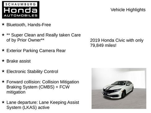 Used 2019 Honda Civic LX image 7