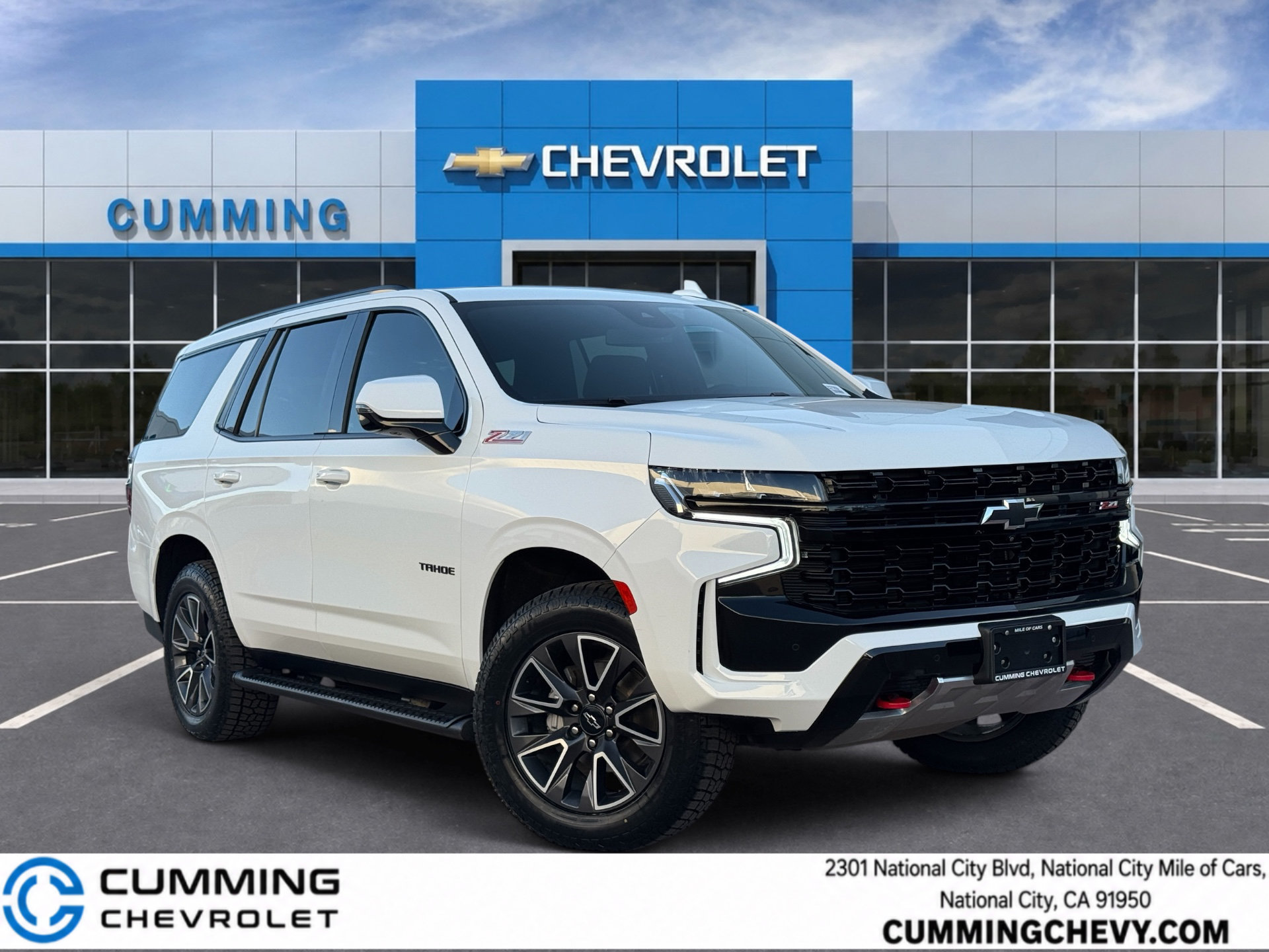 Used 2023 Chevrolet Tahoe Z71 w/ Z71 Off-Road Package AWD/4WD image 1