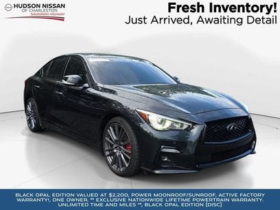 Used 2023 INFINITI Q50 Red Sport 400 w/ Black Opal Edition