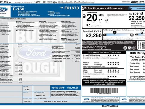 Used 2016 Ford F150 XLT w/ Equipment Group 302A Luxury RWD image 9