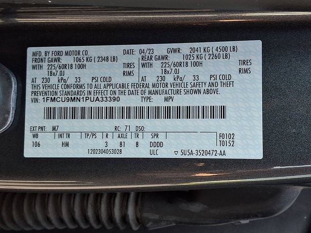 Used 2023 Ford Escape ST-Line AWD/4WD image 26