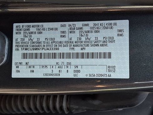 Used 2023 Ford Escape ST-Line AWD/4WD image 26