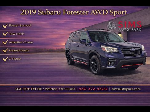 Used 2019 Subaru Forester Sport AWD/4WD image 1