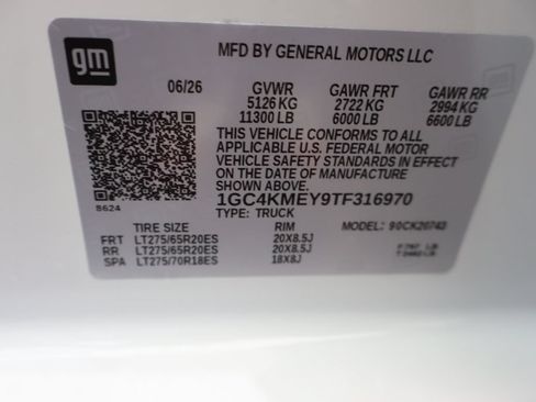 New 2026 Chevrolet Silverado 2500 Custom w/ Custom Value Package AWD/4WD image 27