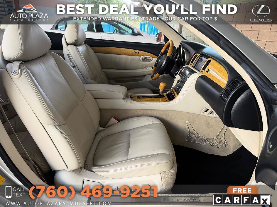 Used 2002 Lexus SC 430 Convertible RWD image 10