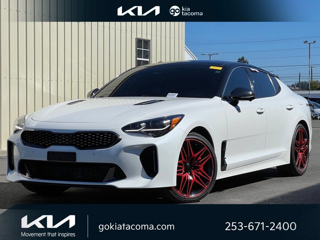 Certified 2022 Kia Stinger GT2 w/ Red Interior Color Package AWD/4WD image 1