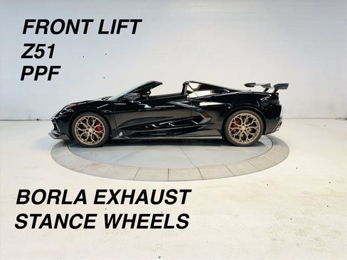 Used 2022 Chevrolet Corvette Stingray Premium Conv w/ Z51 Performance Package RWD image 1
