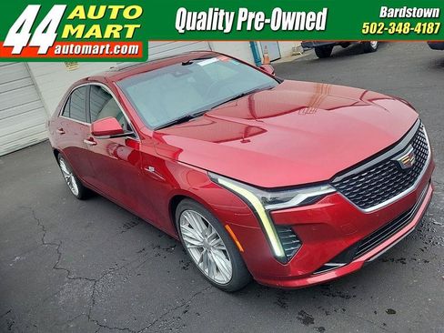 Used 2021 Cadillac CT4 Premium Luxury w/ Climate Package RWD image 1