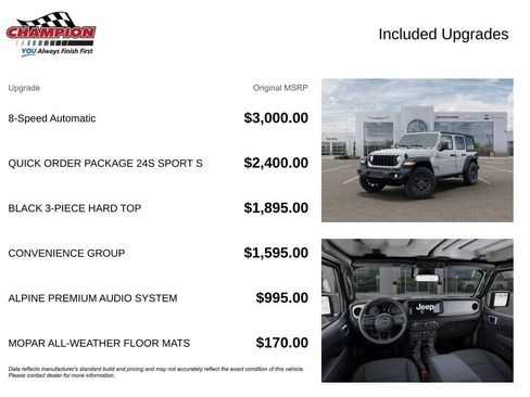 New 2026 Jeep Wrangler Sport S image 6