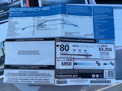 Used 2022 Porsche Taycan 4S image 24