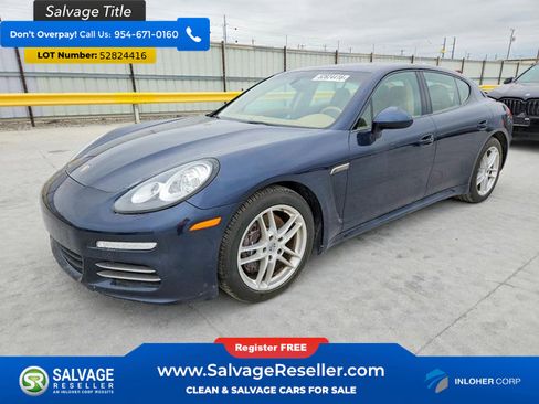 Used 2014 Porsche Panamera 4 AWD/4WD image 1