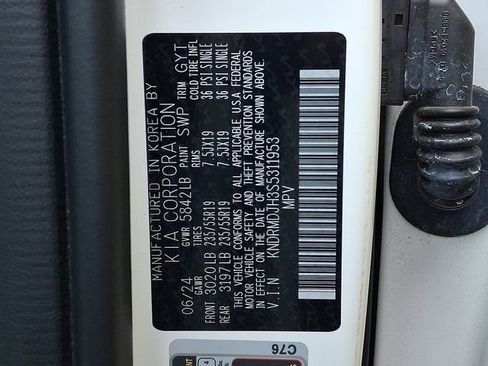 Certified 2025 Kia Sorento SX Prestige AWD/4WD image 26
