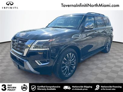 Used 2023 Nissan Armada Platinum w/ Captain's Chairs Package