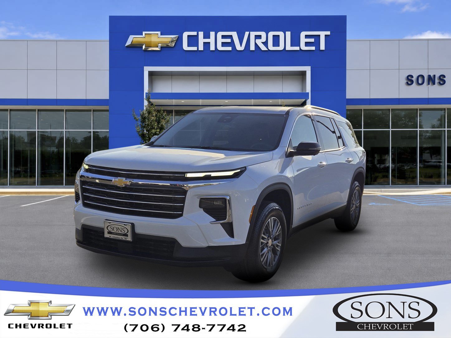 New 2027 Chevrolet Traverse LT w/ Driver Confidence Package FWD image 1