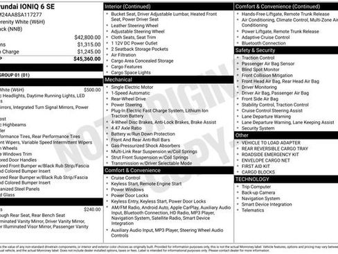 New 2025 Hyundai Ioniq 6 SE image 5