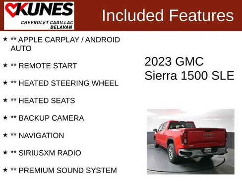 Used 2023 GMC Sierra 1500 SLE AWD/4WD image 3