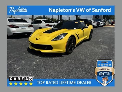 Used 2016 Chevrolet Corvette Stingray Coupe w/ 2LT Preferred Equipment Group RWD image 1