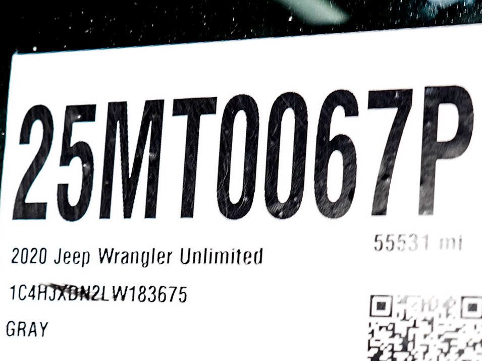 Used 2020 Jeep Wrangler Unlimited Sport AWD/4WD image 28