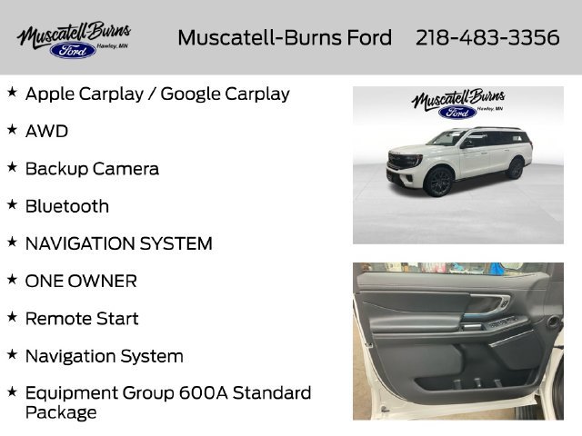 Used 2025 Ford Expedition Max Platinum w/ Stealth Performance Package AWD/4WD image 7