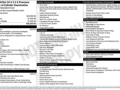 Certified 2024 MAZDA CX-5 AWD 2.5 S w/ Premium Package image 26