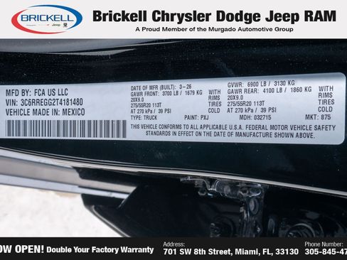 New 2026 RAM 1500 Express RWD image 32
