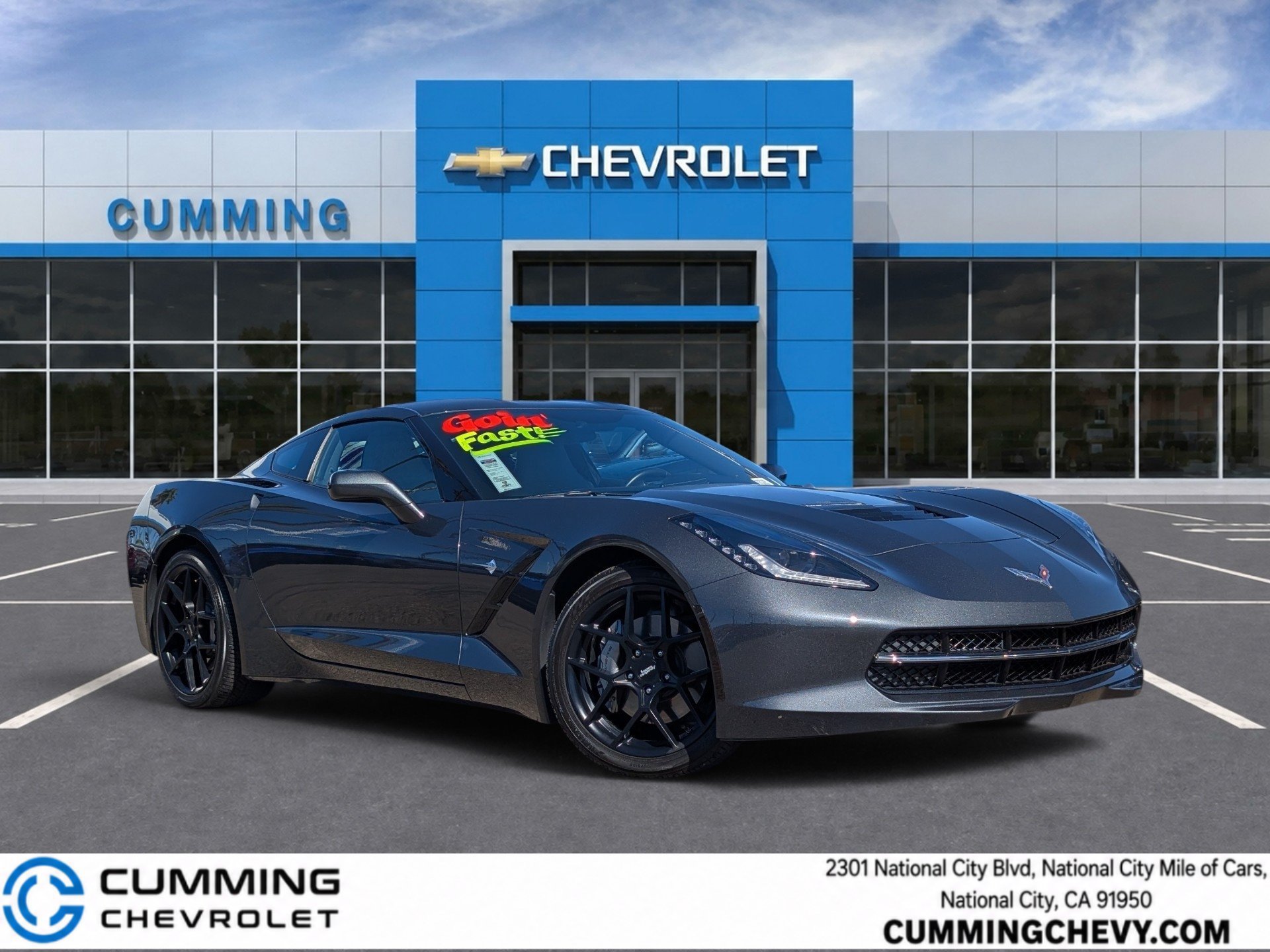 Used 2017 Chevrolet Corvette Stingray Coupe w/ 1LT RWD image 1