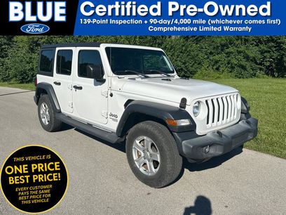 Used 2019 Jeep Wrangler Unlimited Sport S