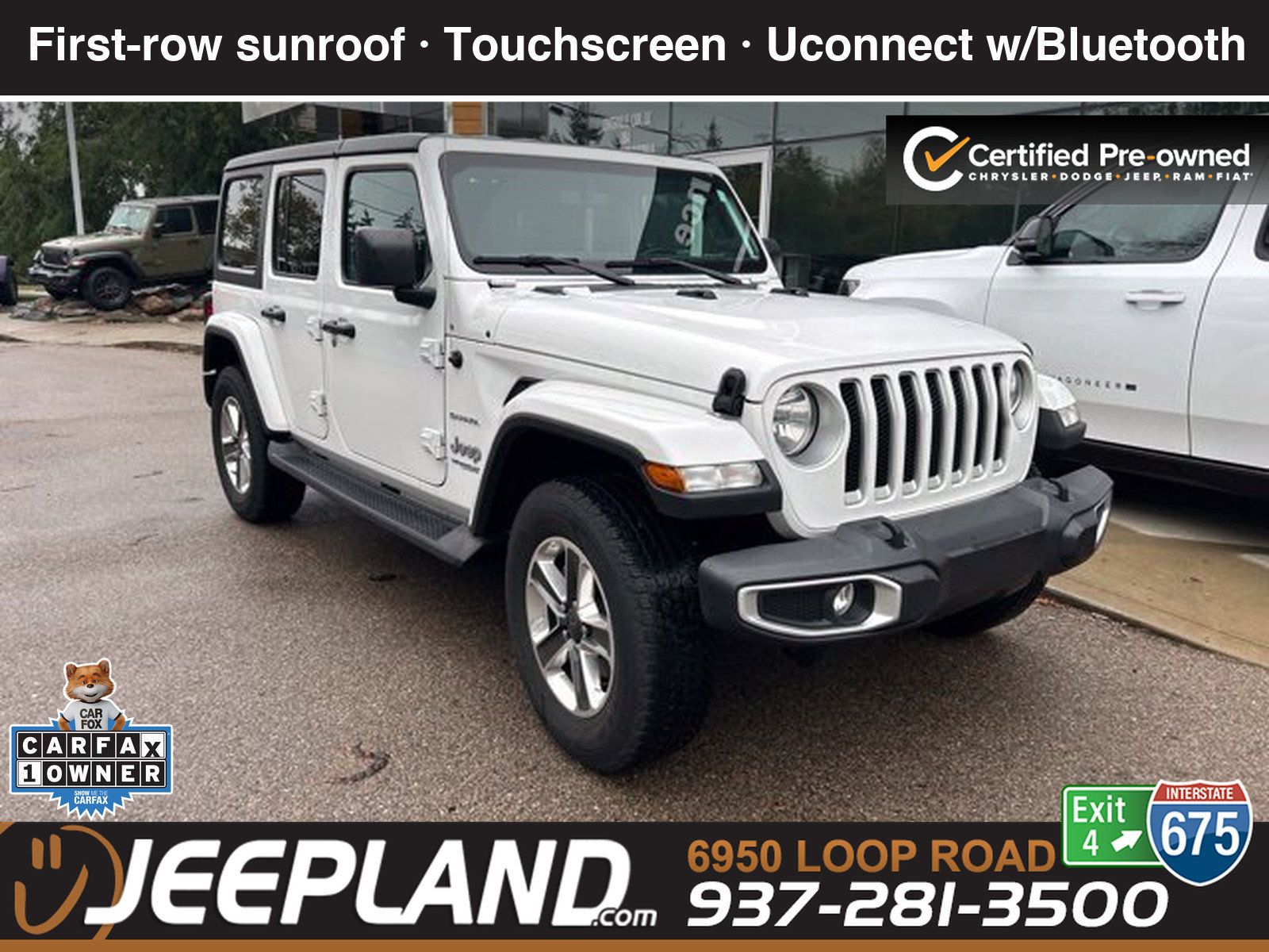 Used 2022 Jeep Wrangler Unlimited Sahara w/ Cold Weather Group AWD/4WD image 3