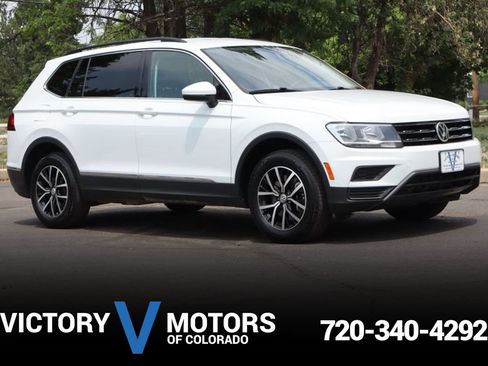 Used 2021 Volkswagen Tiguan SE AWD/4WD image 1