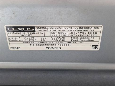 Used 2022 Lexus ES 350 w/ Premium Package FWD image 22
