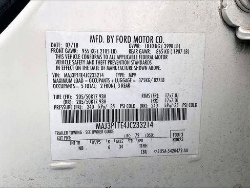 Used 2018 Ford EcoSport SE image 26