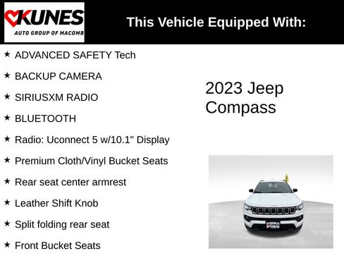Used 2023 Jeep Compass Latitude image 3