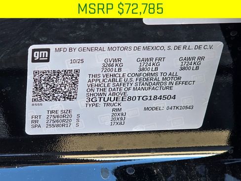 New 2026 GMC Sierra 1500 AT4 w/ AT4 Premium Package image 45