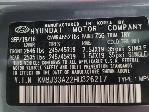 Used 2017 Hyundai Tucson Limited image 33