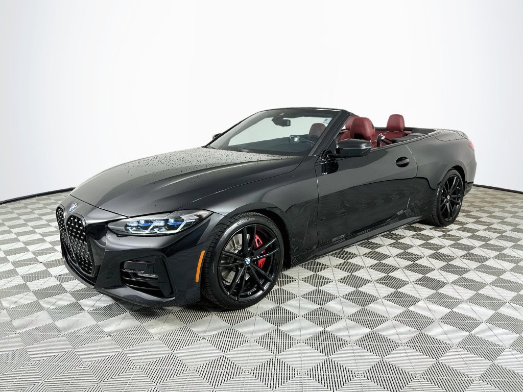 Used 2022 BMW 430i Convertible w/ M Sport Package RWD image 3